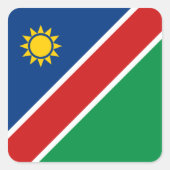 Namibië vlag Sticker (Voorkant)
