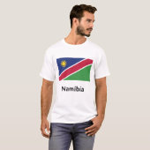 Namibië vlag t-shirt (Voorkant volledig)