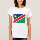 Namibië vlag t-shirt (Voorkant)