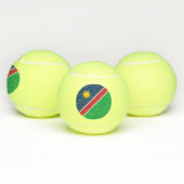 Namibië vlag tennisballen (Multi)