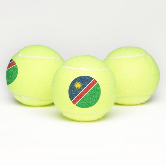 Namibië vlag tennisballen (Multi)
