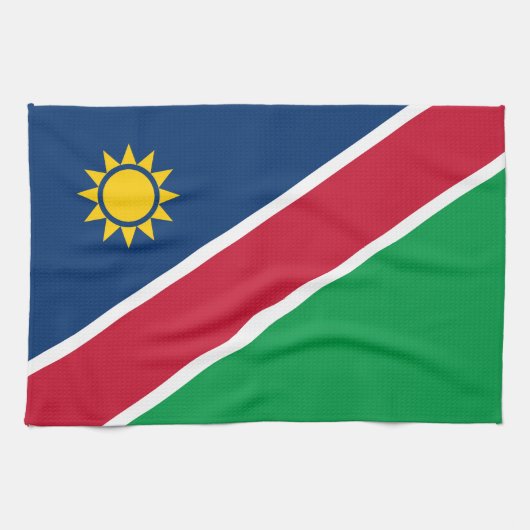 Namibië vlag theedoek (Horizontaal)