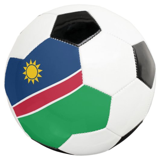 Namibië vlag voetbal (Drie kwart)