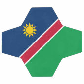 Namibië vlag voetbal (Enkel)