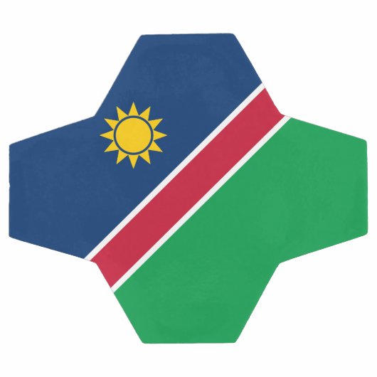 Namibië vlag voetbal (Enkel)