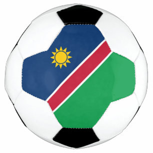 Namibië vlag voetbal