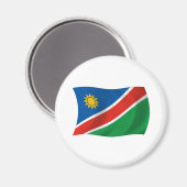 Namibië Vlagmagneet Magneet (Voorkant / Achterkant)
