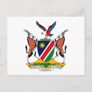 Namibië Wapenmunt Briefkaart