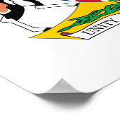 Namibië wapenschild poster (Hoek)