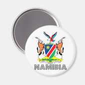 Namibië wapenstilstand magneet (Voorkant / Achterkant)