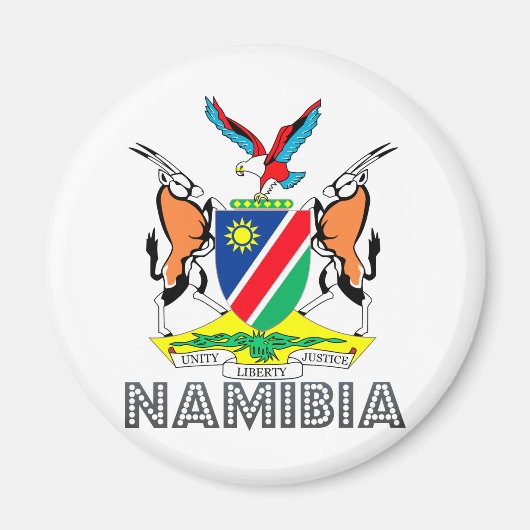 Namibië wapenstilstand magneet (Voorkant)