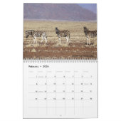 Namibische gedrukte agenda kalender (Feb 2026)