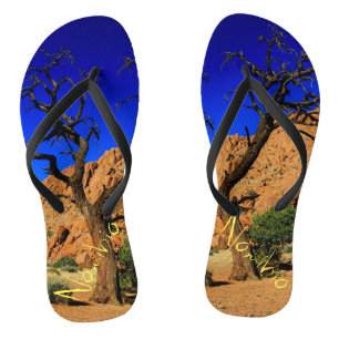 Namibische Landschaps Boom Slippers Teenslippers