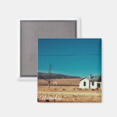 Namibische landschapsmagneet magneet (Voorkant / Achterkant)
