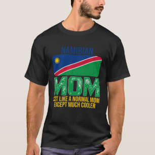Namibische Moeder Namibië Vlag Moederdag T-shirt