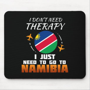 Namibische Vlag I Namibië Vlag I Vakantie Cadeau I Muismat