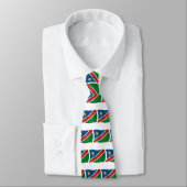 Namibische Vlag Knoop Stropdas (Gebonden)