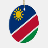 Namibische Vlag (Namibië) Keramisch Ornament (Rechts)