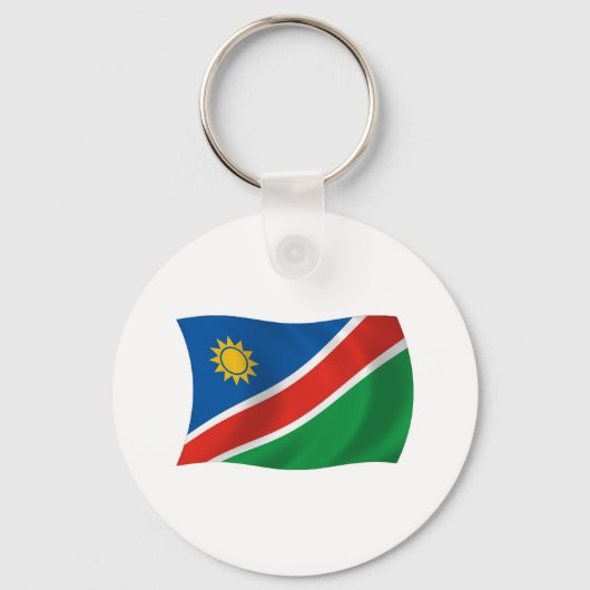 Namibische Vlag Sleutelhanger (Voorkant)