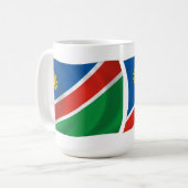 Namibische Vlagmok Koffiemok (Voorkant links)