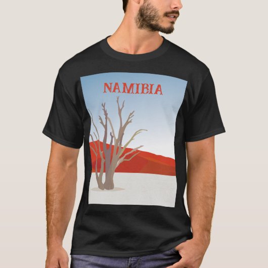 Namibische woestijn T-shirt (Voorkant)