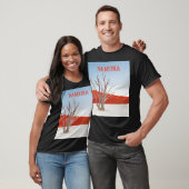 Namibische woestijn T-shirt (Unisex)