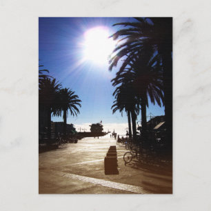 namiddag in het strand van Hermosa Briefkaart