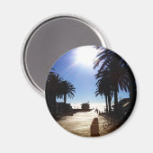 namiddag in het strand van Hermosa Magneet (Voorkant / Achterkant)