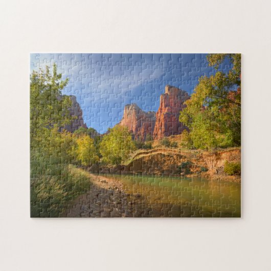 namiddag in Zion National Park Legpuzzel (Horizontaal)