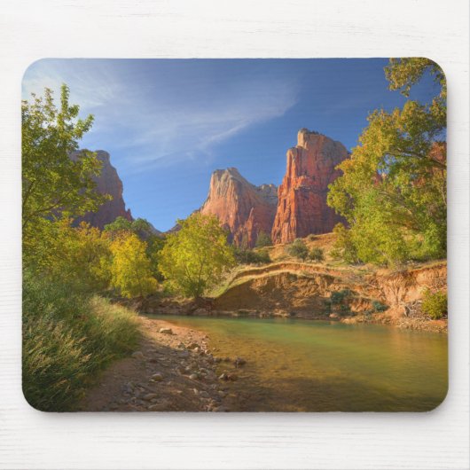 namiddag in Zion National Park Muismat (Voorkant)