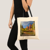 namiddag in Zion National Park Tote Bag (Voorkant (product))