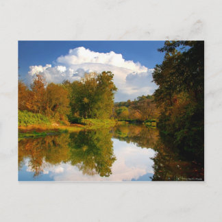 Namiddag reflectie briefkaart