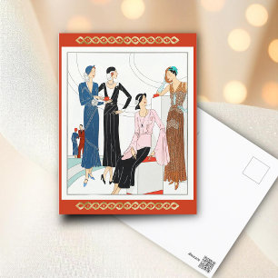 Namiddagjurken (1931) feestdagenkaart