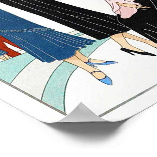 Namiddagjurken (1931) poster (Hoek)