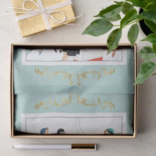 Namiddagjurken (1931) tissuepapier (Geschenk)