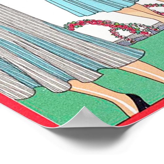 Namiddagjurken Poster (Hoek)