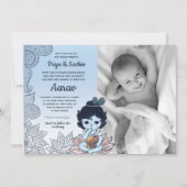 Namkaran Baby Naming Ceremony Kaart (Voorkant)