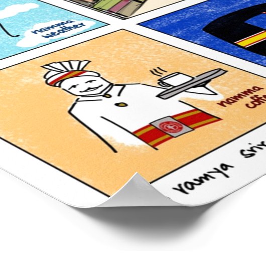 Namma Bangalore Poster (Hoek)