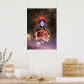 Nammu Sumerian Goddess Fantasy Photo Manipulation Poster (Keuken)