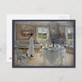 Namnsdag of naamdag briefkaart (Voorkant / Achterkant)