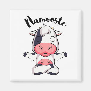 Namoostee Koe Shirt Vrouwen Meisjes Koe Liefhebber Magneet