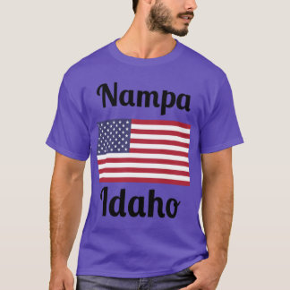 Nampa Idaho Stijlvolle Prints T-shirt