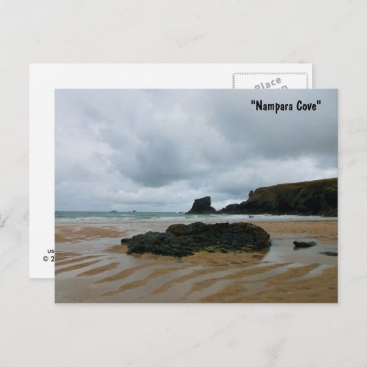 Nampara Cove Porthcothan Bay Cornwall Engeland Briefkaart (Voorkant / Achterkant)