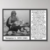 Nampeyo Pottery Native American Hopi Poster (Voorkant)
