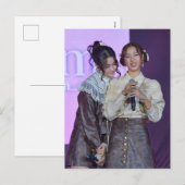 NamtanFilm Girl Love Feestdagenkaart (Voorkant / Achterkant)