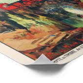 Namur sur Meuse Belgium Vintage Poster 1891 (Hoek)