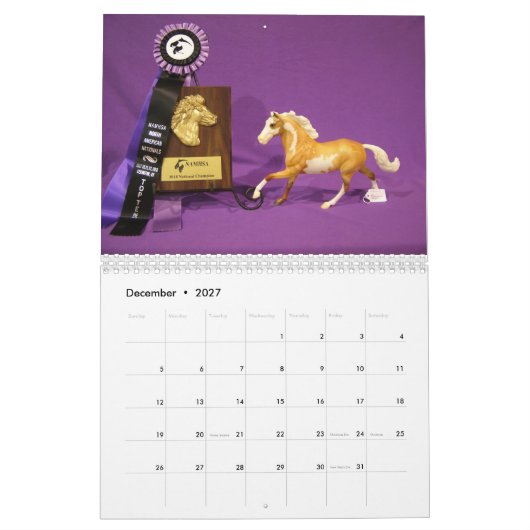 NAN 2018 Breyer Collectability Champions Calendar Kalender (Dec 2027)