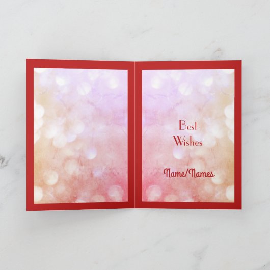 Nan & Grandad Ruby Jubileum Wenskaart. Kaart (Binnen)