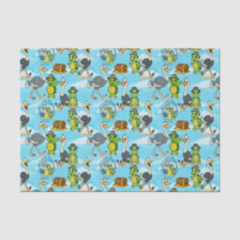 Nan Nae & Lulu Adventures Gift Wrap Tissue Paper Tissuepapier