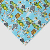 Nan Nae & Lulu Adventures Gift Wrap Tissue Paper Tissuepapier (Detail)